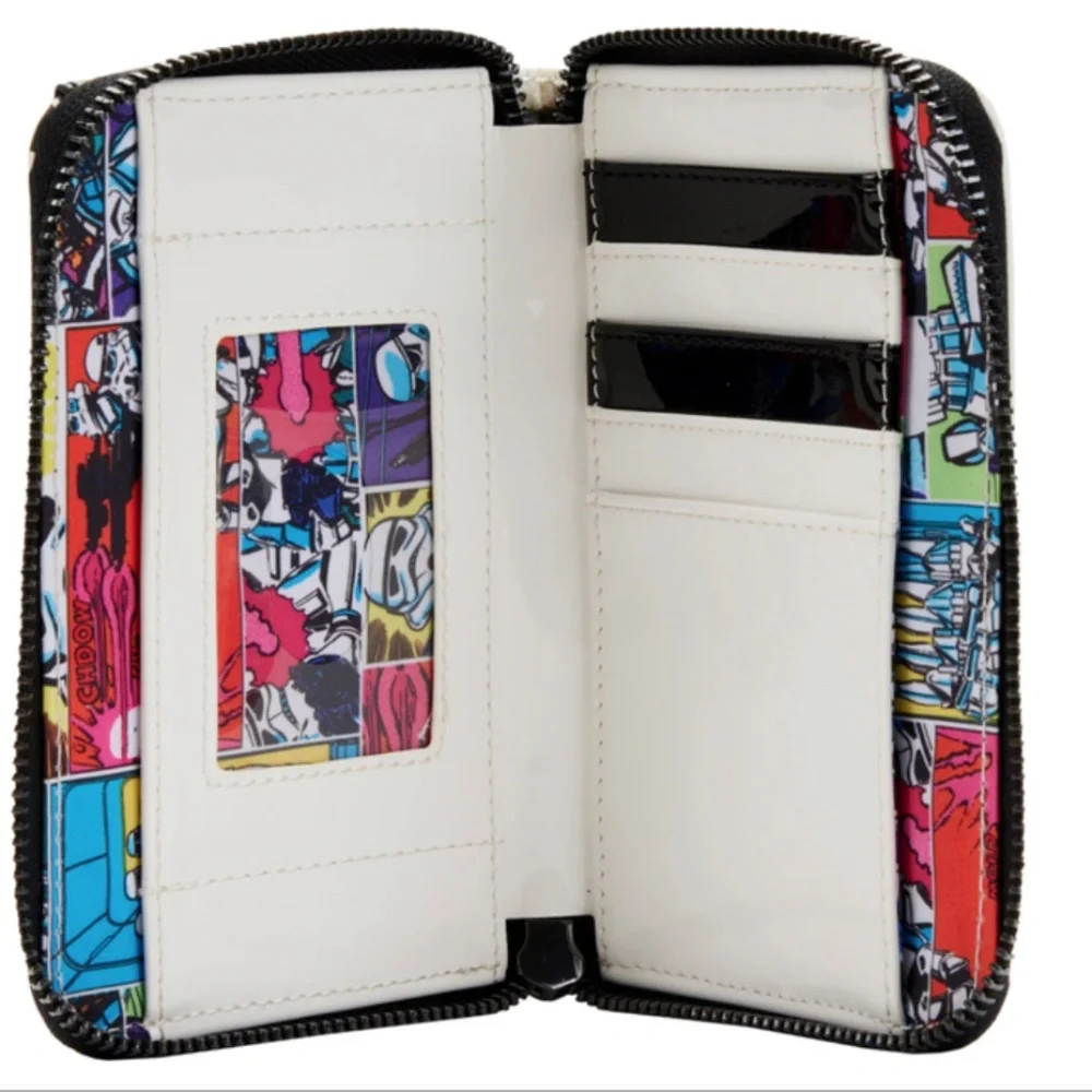 Loungefly Star Wars Stormtrooper Lenticular Cosplay Mini Backpack and Wallet‎